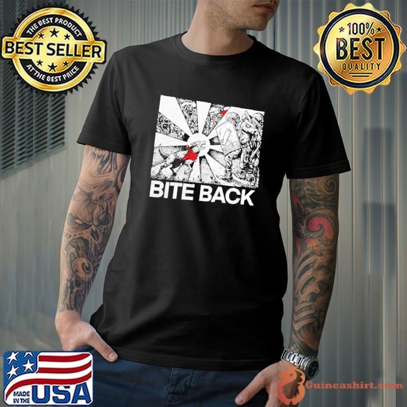 Chilean riot dog negro tapas bite back shirt