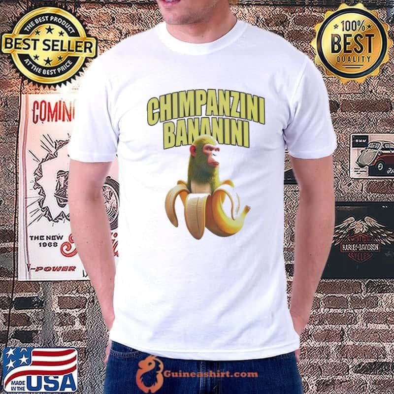 Chimpanzini Bananini Banana Monkey shirt