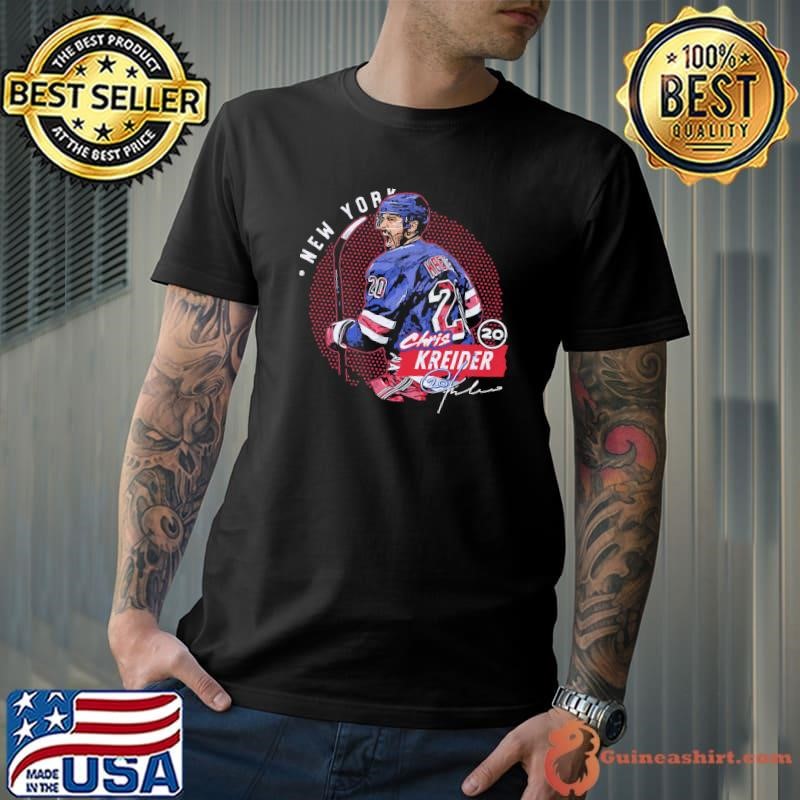 Chris Kreider New York R Dots Signature Unisex