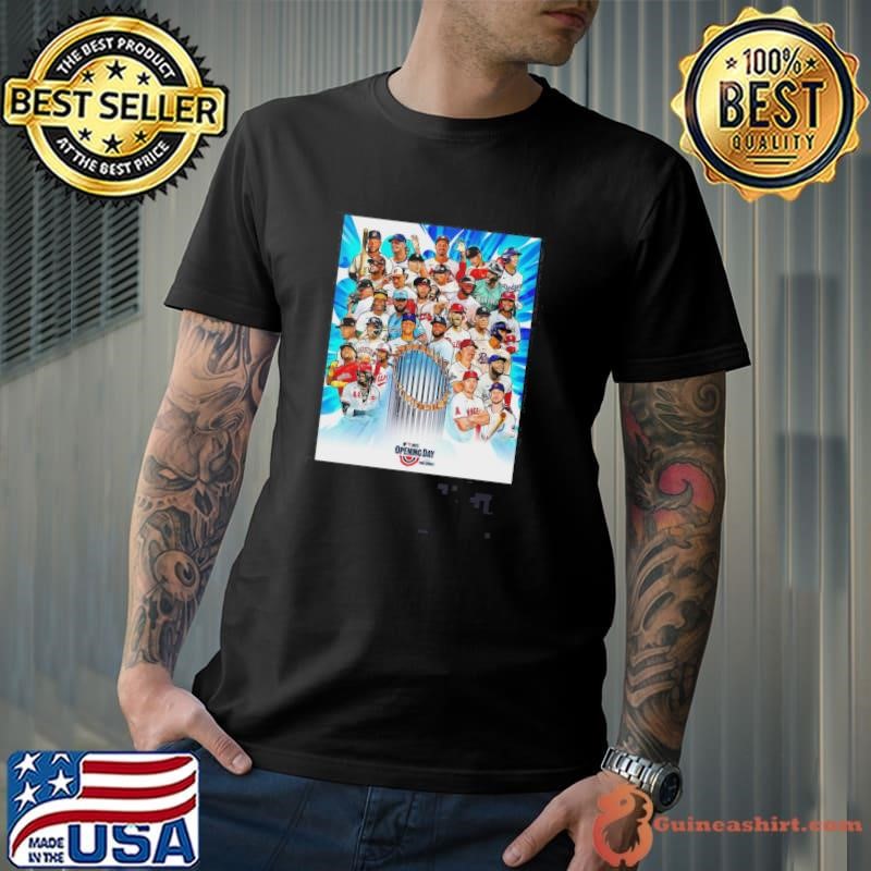 Congratulations MLB 2025 Today Is Opening Day All Teams Artwork Poster shirt