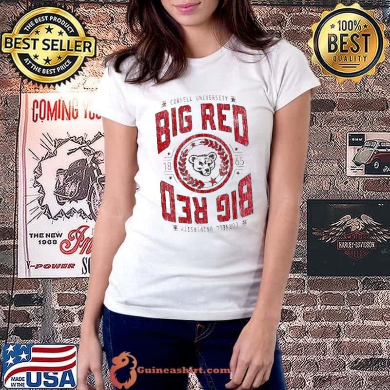 Cornell University Mirror Big Red Relaxed 1865 shirt