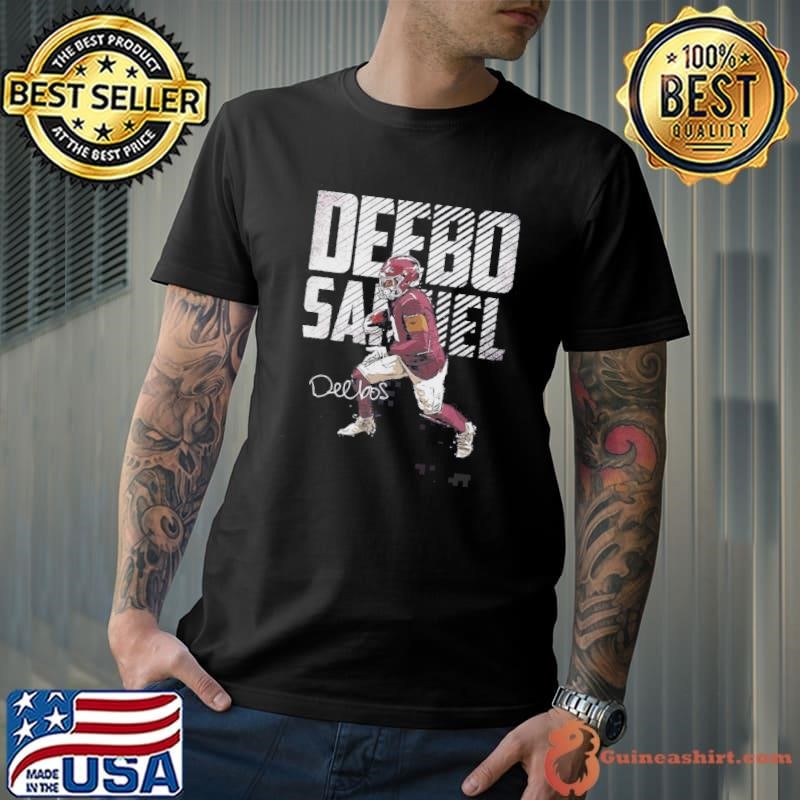 Deebo Samuel Sr. Washington Commanders NFL Football Player Bold Signature Unisex