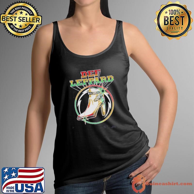 Def Leppard Wasted Shoe Tank Top