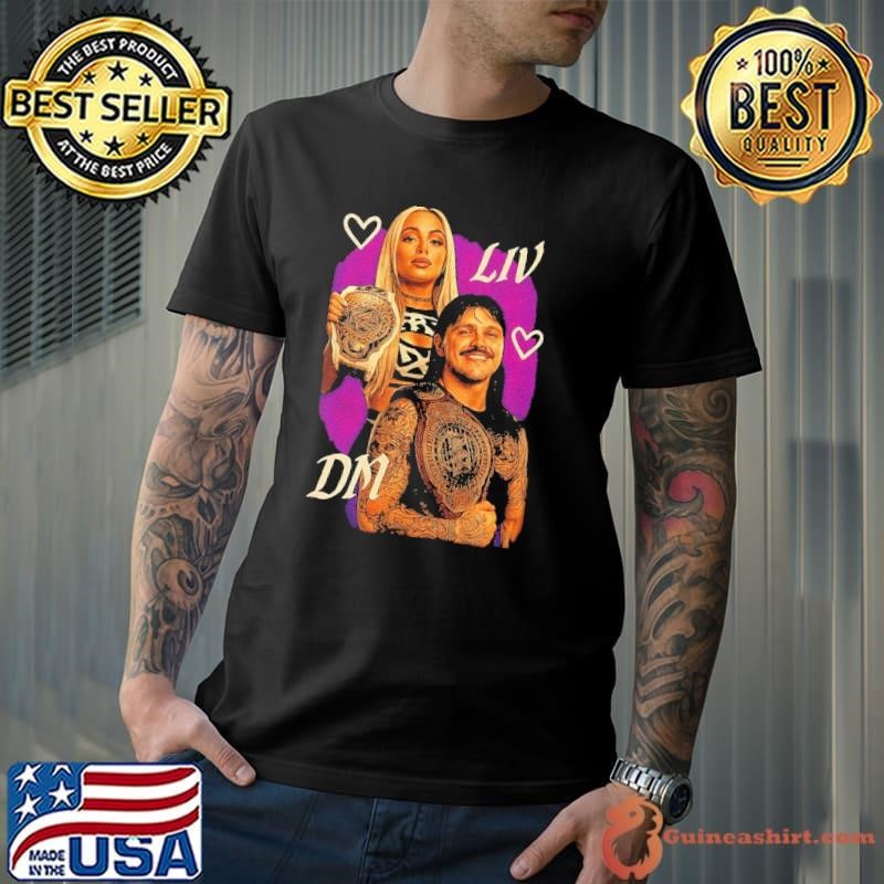 Dominik Mysterio and Liv Morgan portrait Unisex