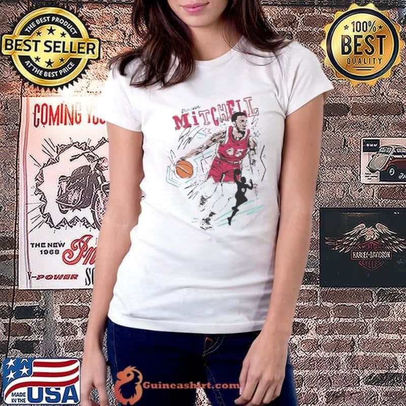 Donovan Mitchell Cleveland Cavaliers Scribble Signature Shirt