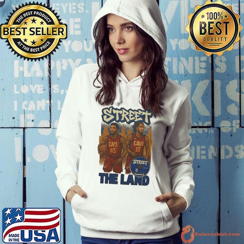 Donovan Mitchell and Darius Garland Cleveland Cavaliers NBA Basketball Street The Land Hoodie