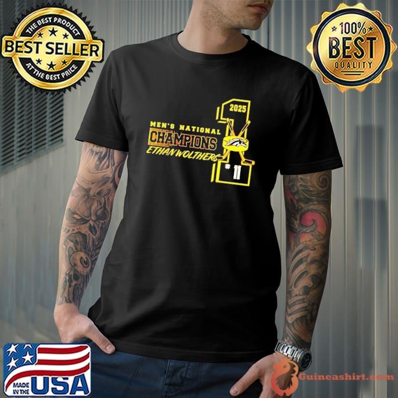 Ethan Wolthers Western Michigan Broncos NIL 2025 National Champions shirt