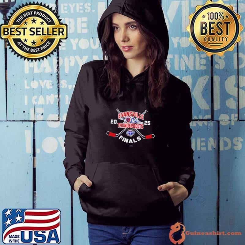 Evansville Thunderbolts 2025 SPHL Finals Hoodie