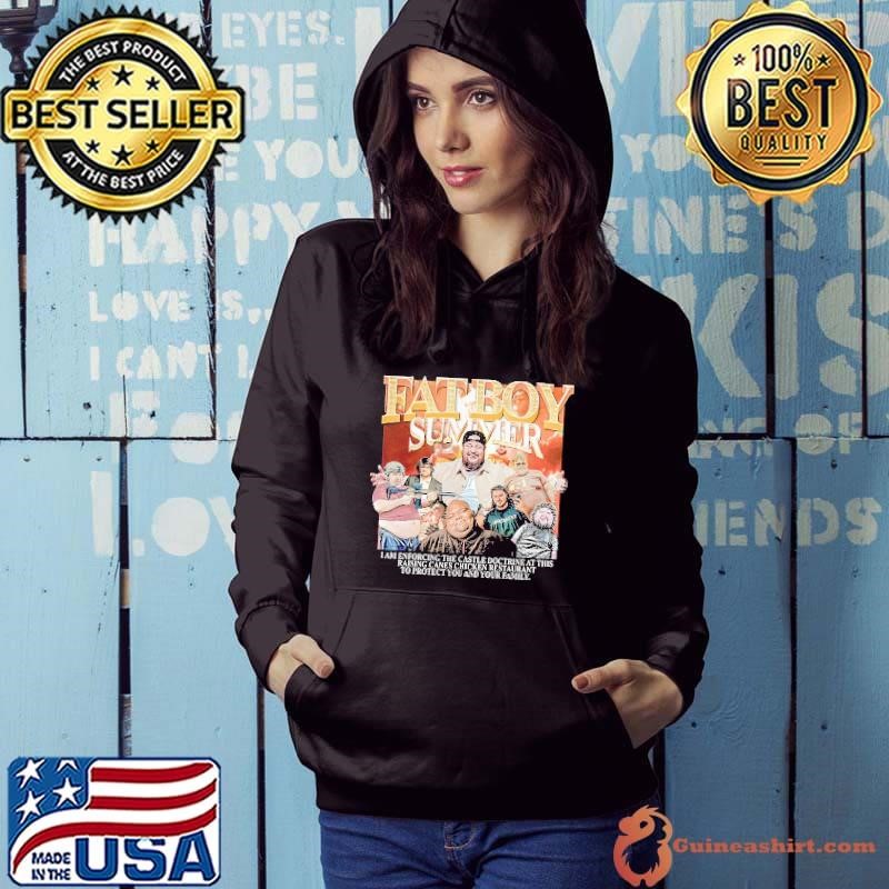Fat boy summer I am enforcing the castle doctrine Hoodie