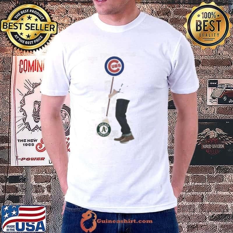 First sweep of the season Chicago Cubs win Oakland Athletics Unisex