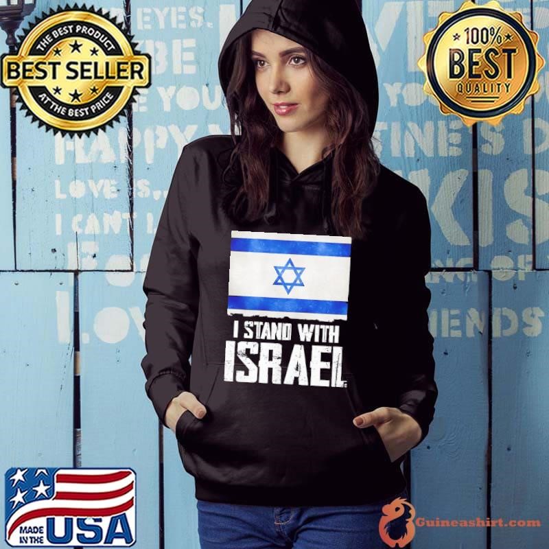 Flag I stand with Israel Hoodie