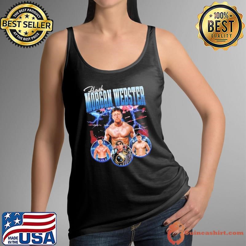 Flash Morgan Webster WWE bootleg lightning shirt