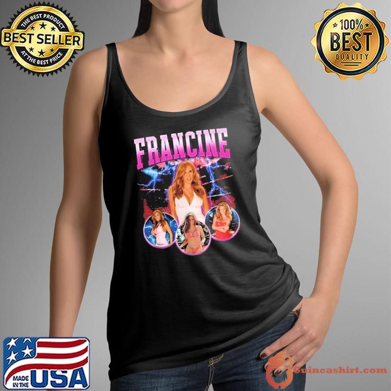 Francine WWE bootleg lightning Tank Top