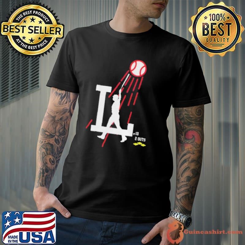 Freddie Freeman World Series 10 2 outs Los Angeles Dodgers baseball shirt