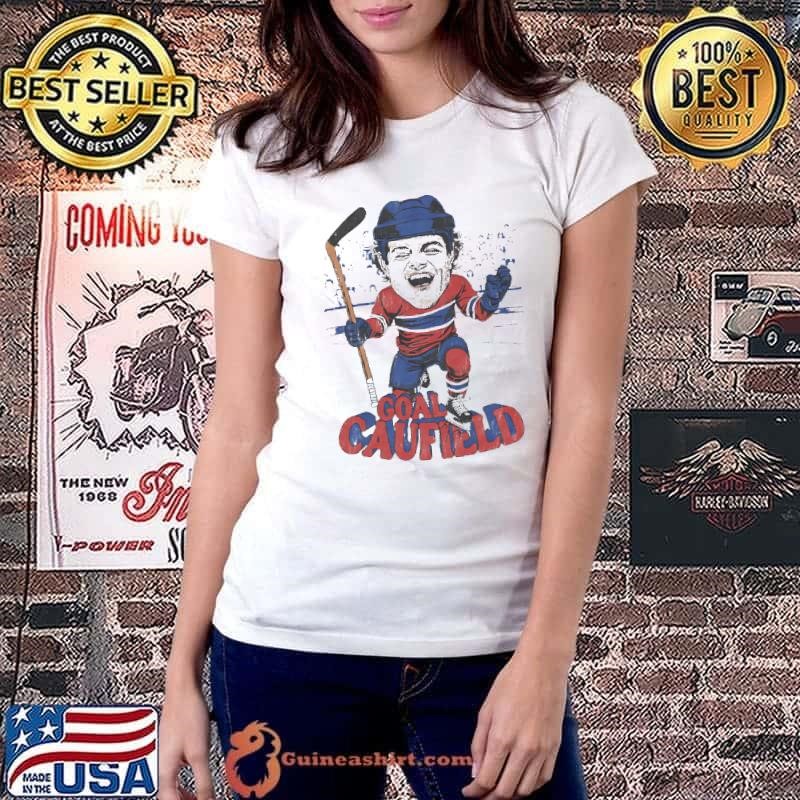 Goal Caufield Montreal Canadiens Hockey Shirt