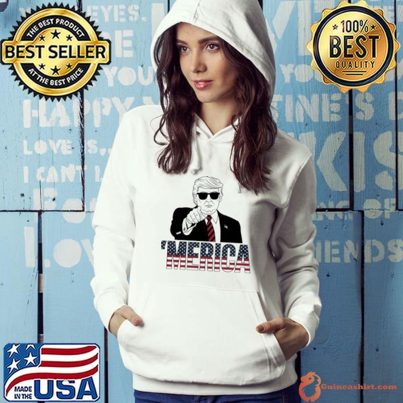 Gulf Of Us 'Merica Trump Apparel Usa Flag Shirt