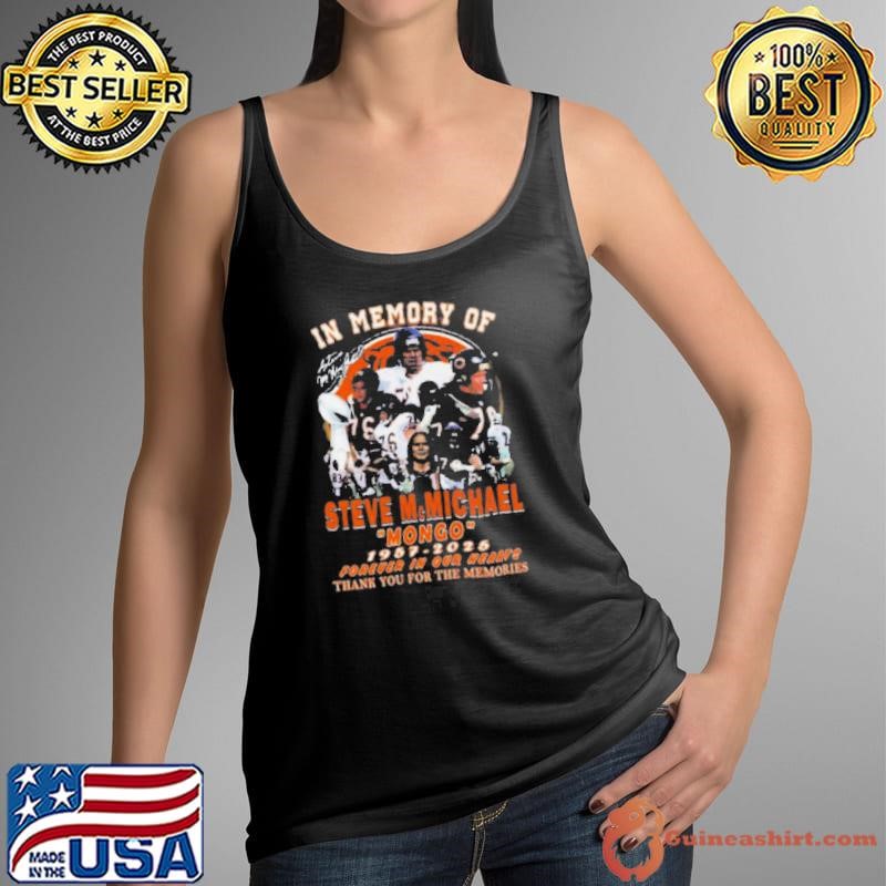 In Memory Of Steve Mc Michael Mongo Chicago Bears Shirt