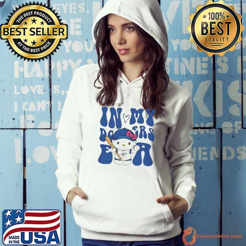 In My Dodgers Era Hello Kitty Baseball Shirt