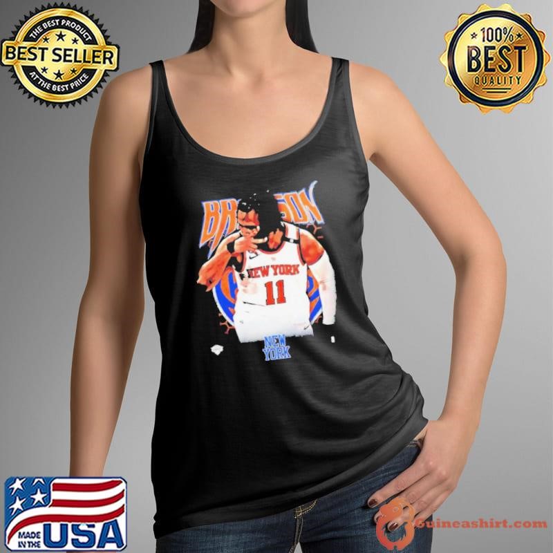 Jalen Brunson NY Knicks player collage shirt