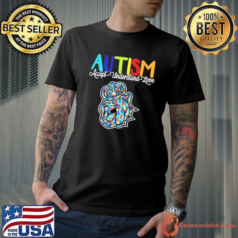James Madison Dukes Autism accept understand love shirt