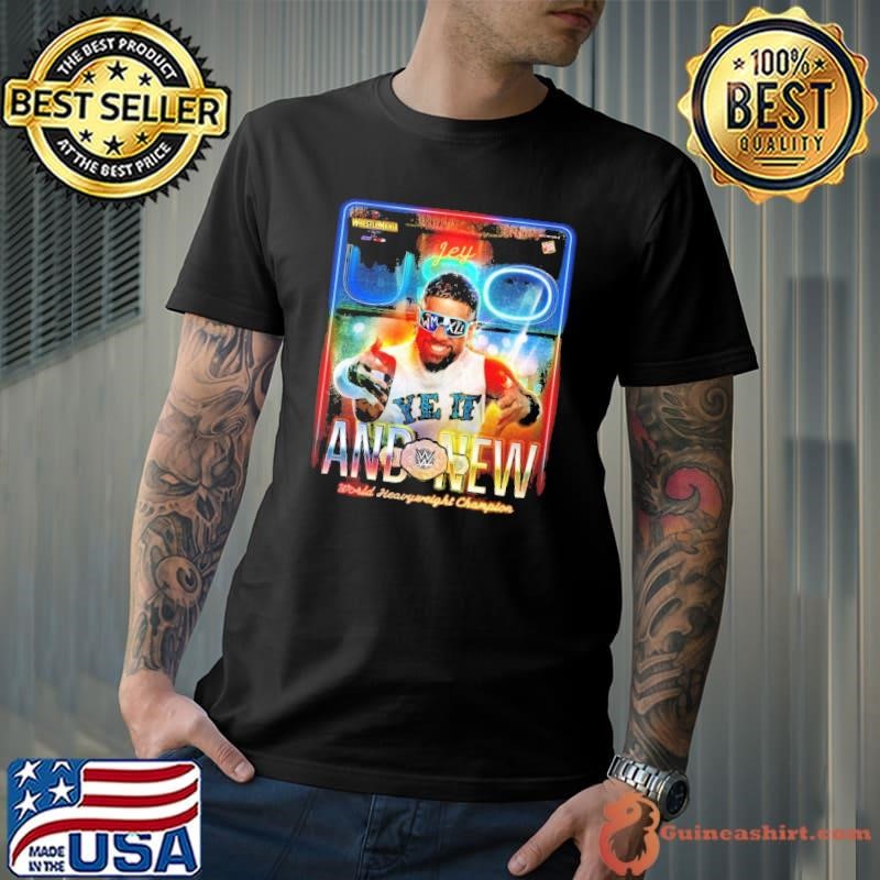 Jey USO and new world heavyweight champion shirt