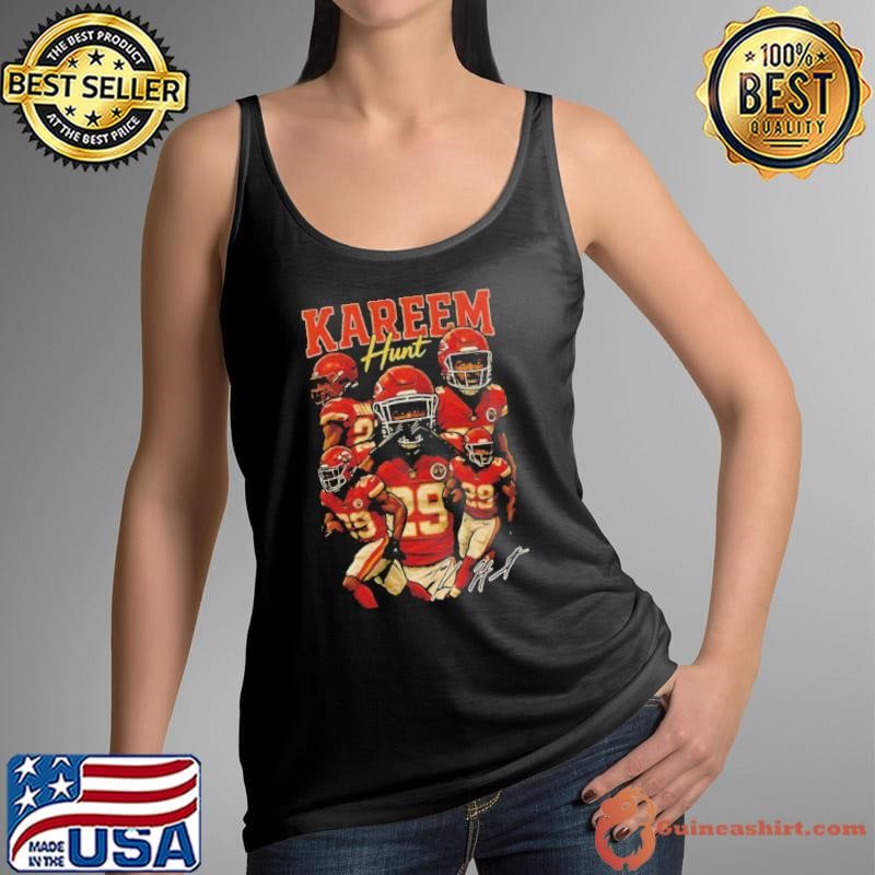 Kareem Hunt Kansas City Chiefs NBA signature vintage shirt