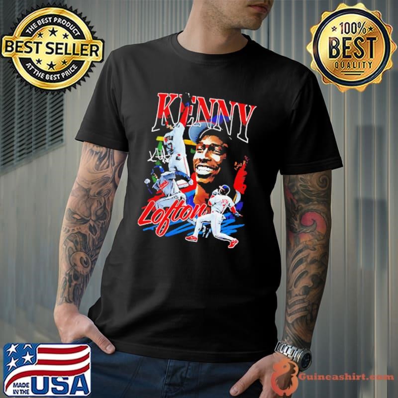 Kenny Lofton six time All Star MLb graphic signature shirt