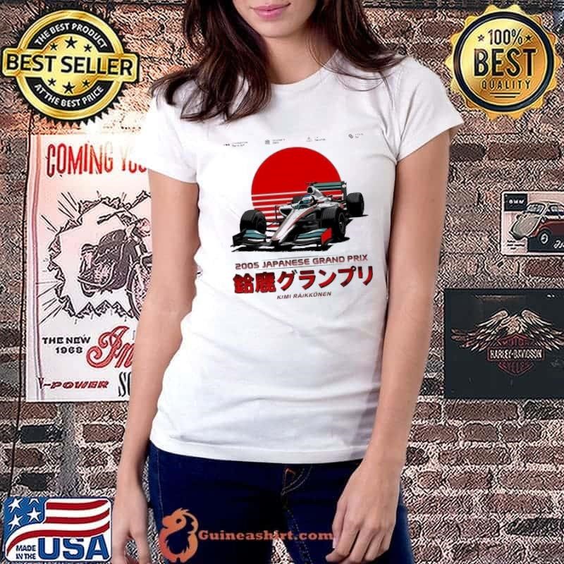 Kimi Raikkonen 2005 Japanese grand prix shirt