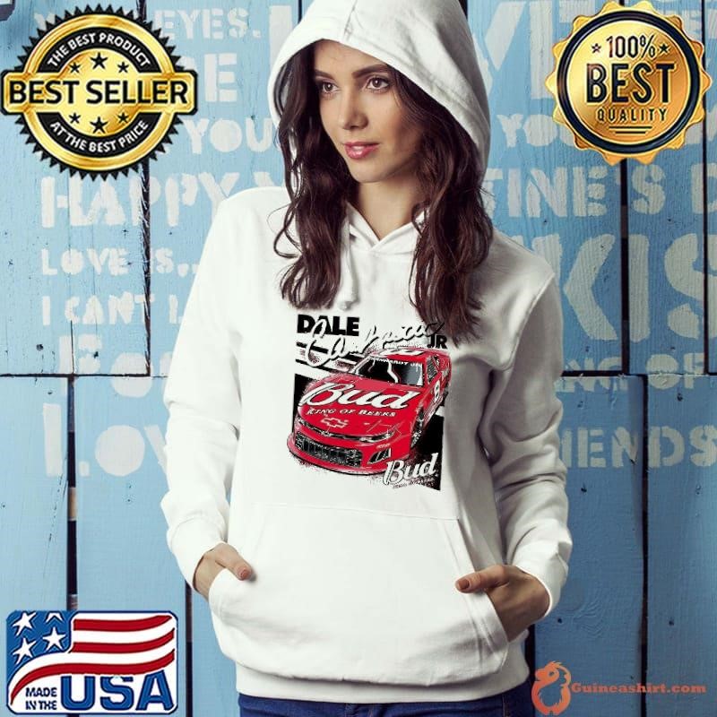 Lamar Jackson Dale Jr Cars Tour Bud king of beer shirt