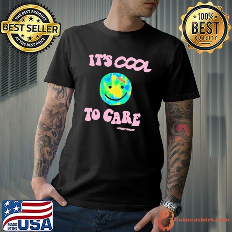 Lonely Ghost It’s Cool To Care Smiley Unisex