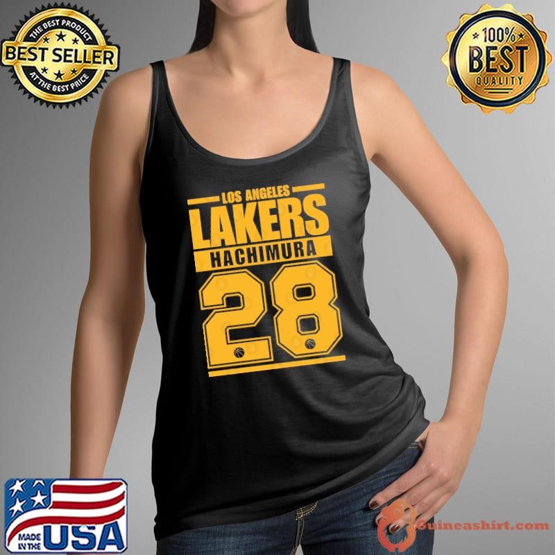 Los Angeles Lakers Hachimura 28 Basketball Varsity Tank Top