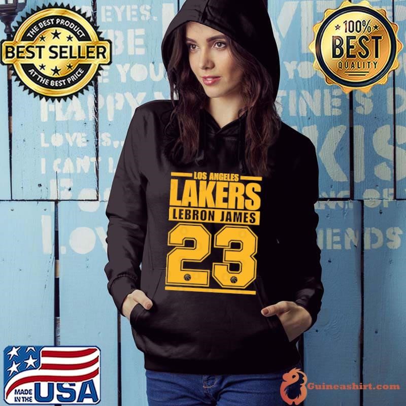 Los Angeles Lakers Lebron 23 Basketball Varsity Hoodie