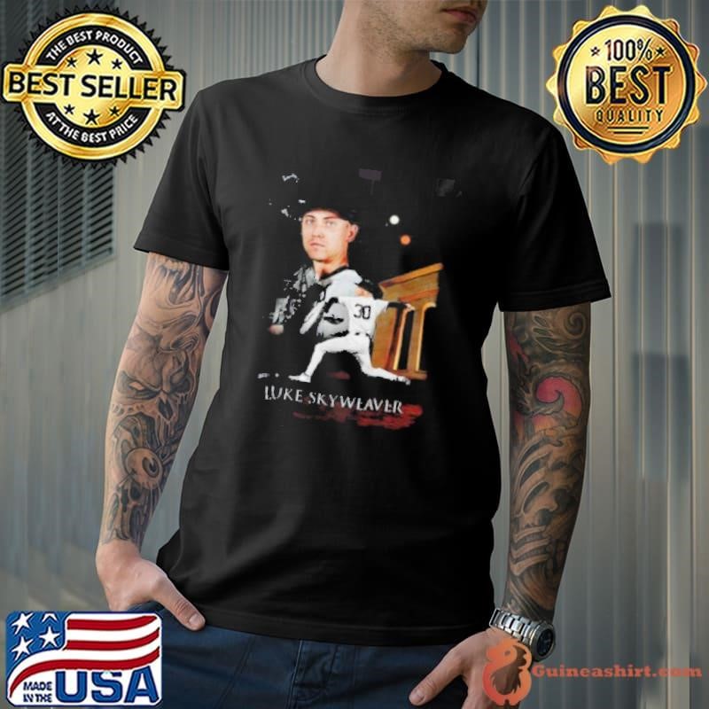 Luke Skywalker pitcher portrait shirt