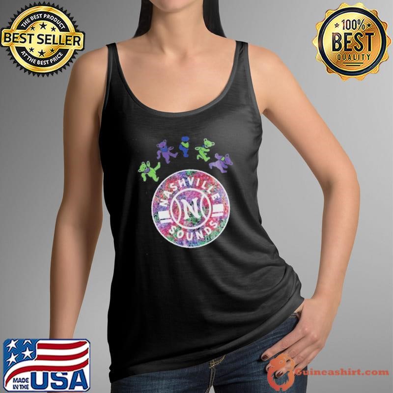 Nashville Sounds Grateful Dead Night 2025 Baseball Tank Top