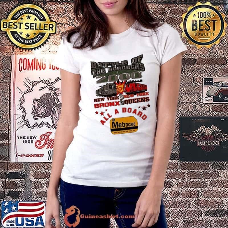 New York Bronx vs New York Queens Battle of the Boroughs shirt