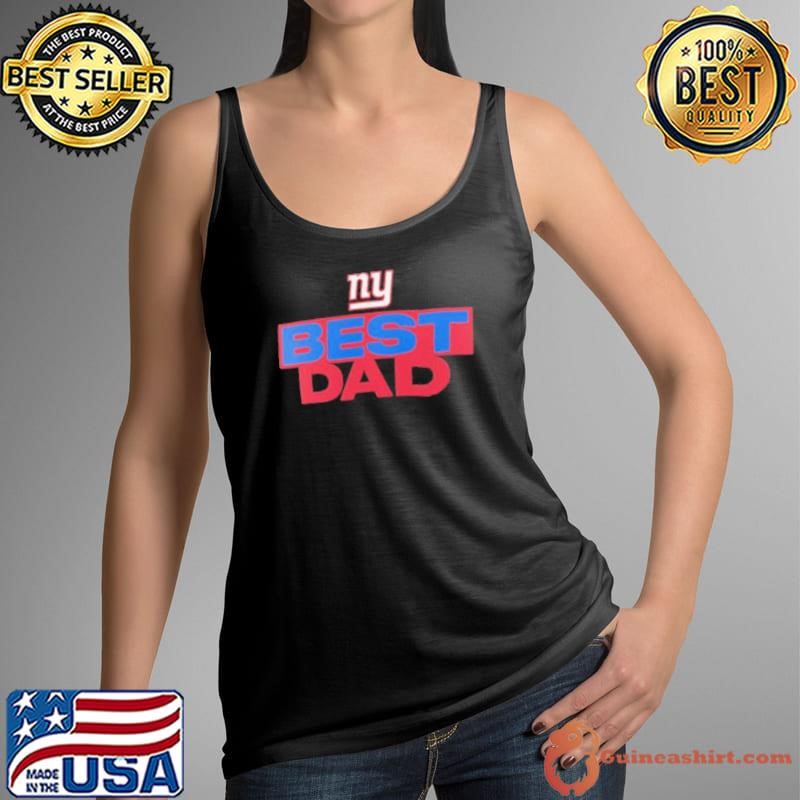 New York Giants Best Dad Tank Top