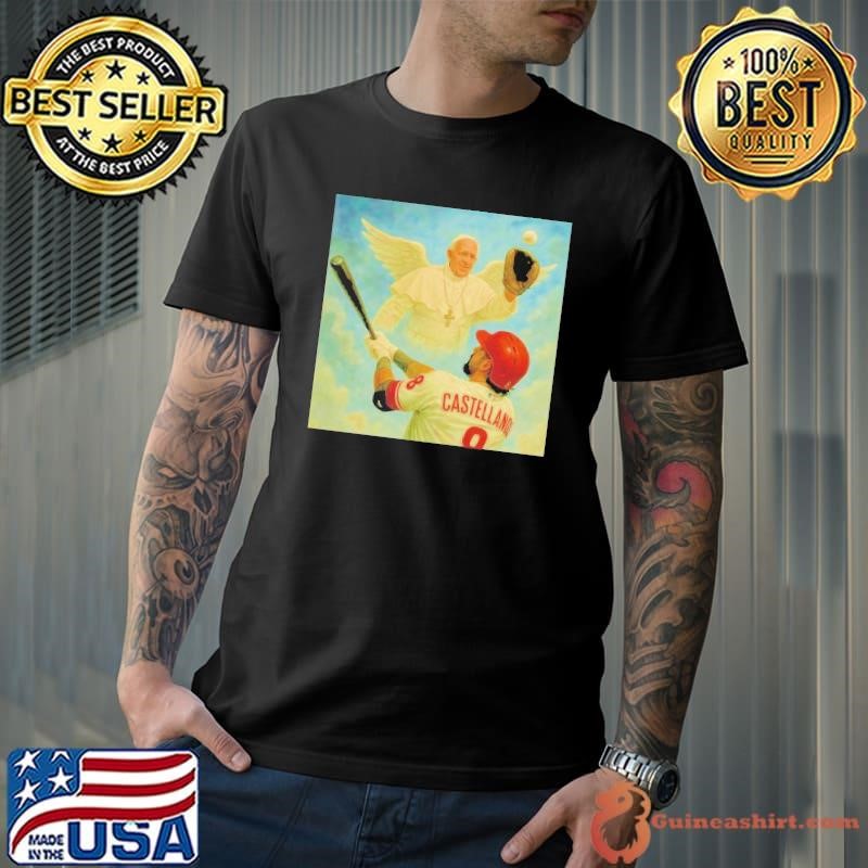 Nick Castellanos Pope Francis home run Unisex