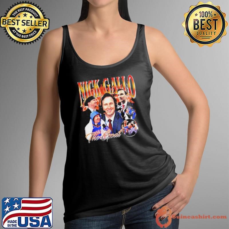 Nick Gallo The Goat Funny Momment shirt