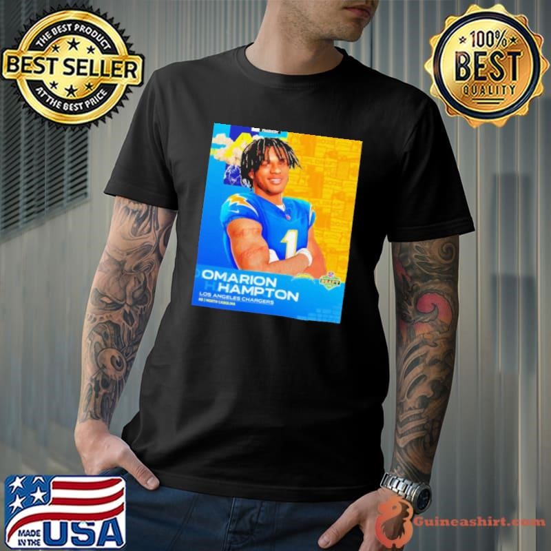 Omarion Hampton Los Angeles Chargers 2025 NFL Draft art Unisex