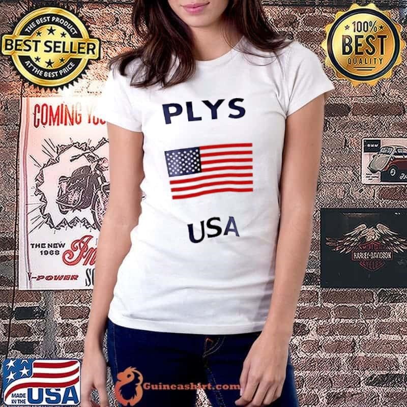PLYS USA flag Ladiestee