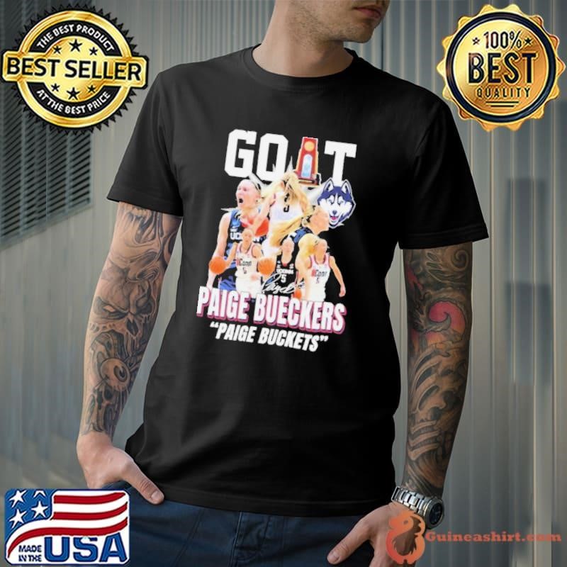 Paige Bueckers Uconn Huskies Goat NCAA Women’s Basketball Signature shirt