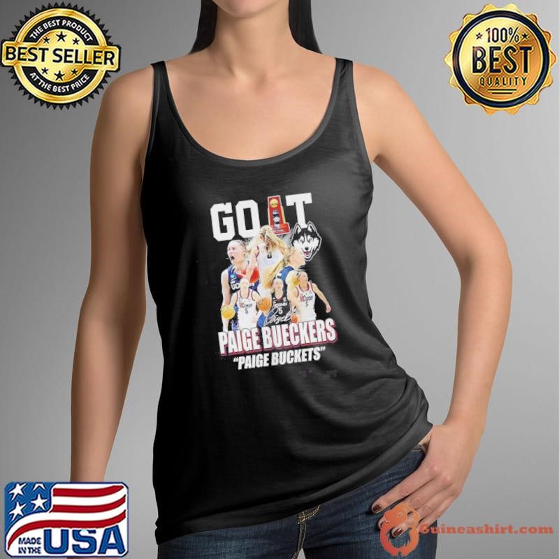 Paige Bueckers Uconn Huskies Goat Signature Shirt