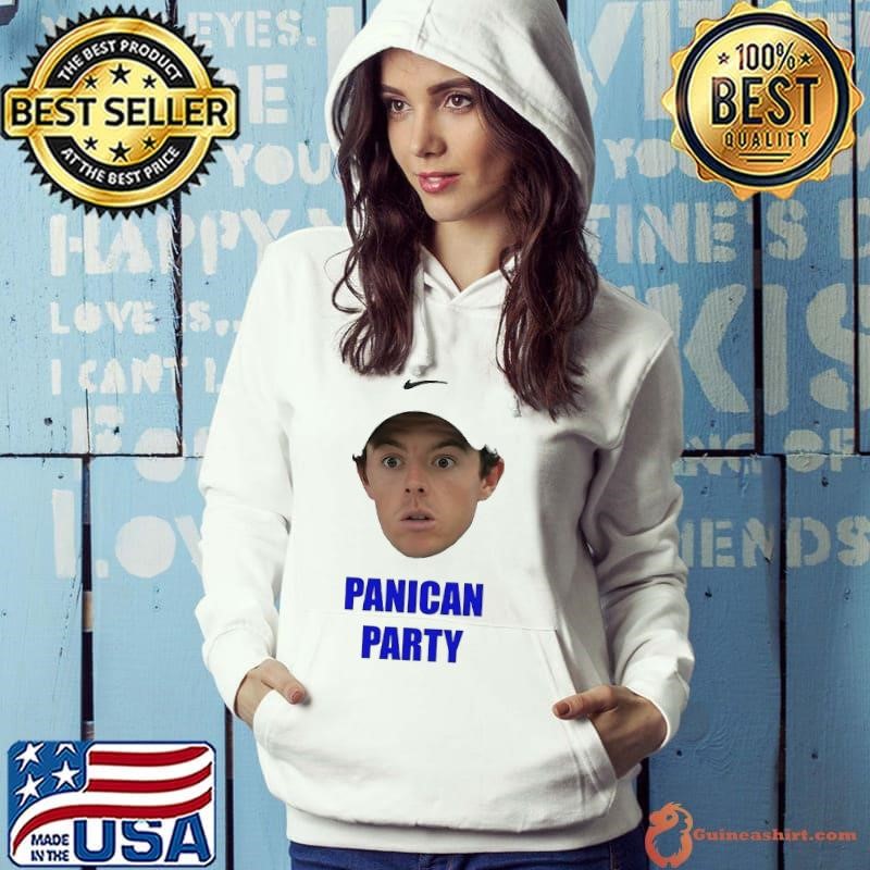 Panican Party Rory McIlroy big head shirt