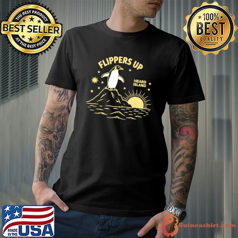 Penguins Flippers Up Heard Island T-Shirt