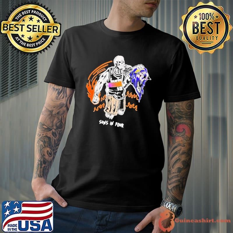 Phoenix Suns in four skull Unisex