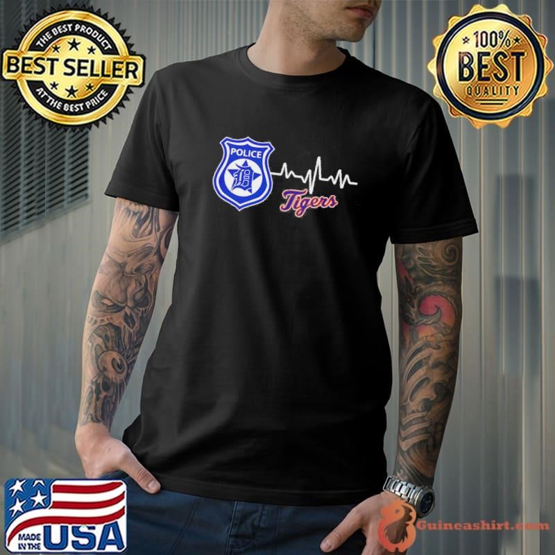 Police Heart Rate Detroit Tigers Unisex