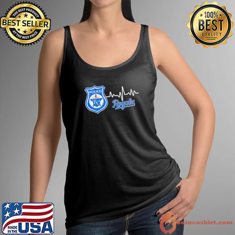 Police Heart Rate Kansas City Royals Shirt