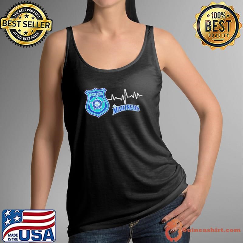 Police Heart Rate Seattle Mariners Shirt