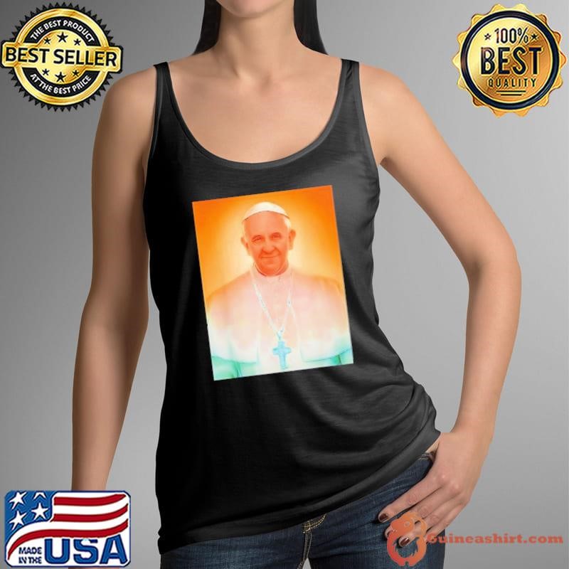 Pope Francis Picture Catholic Christian shirt