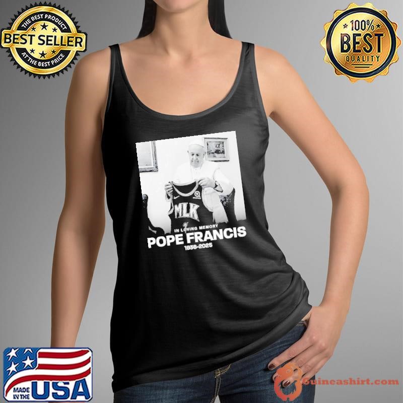 Pope Francis in loving memory 1936-2025 Atlanta Hawks shirt